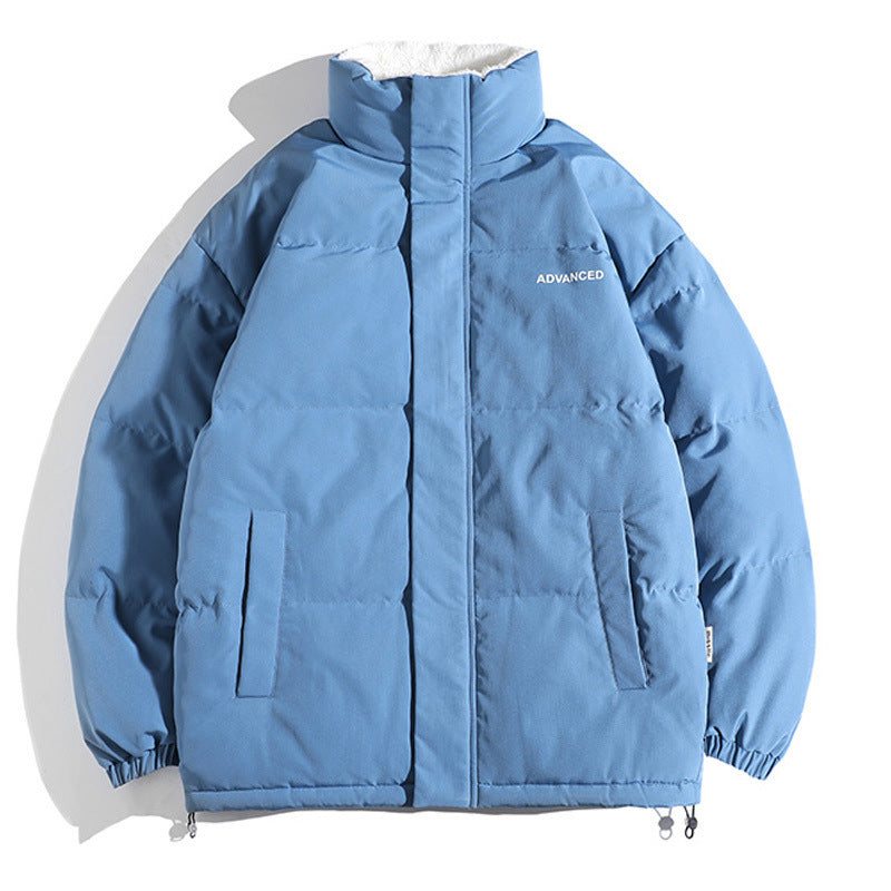Ladies comfortable quilted jacket with high collar Lune London