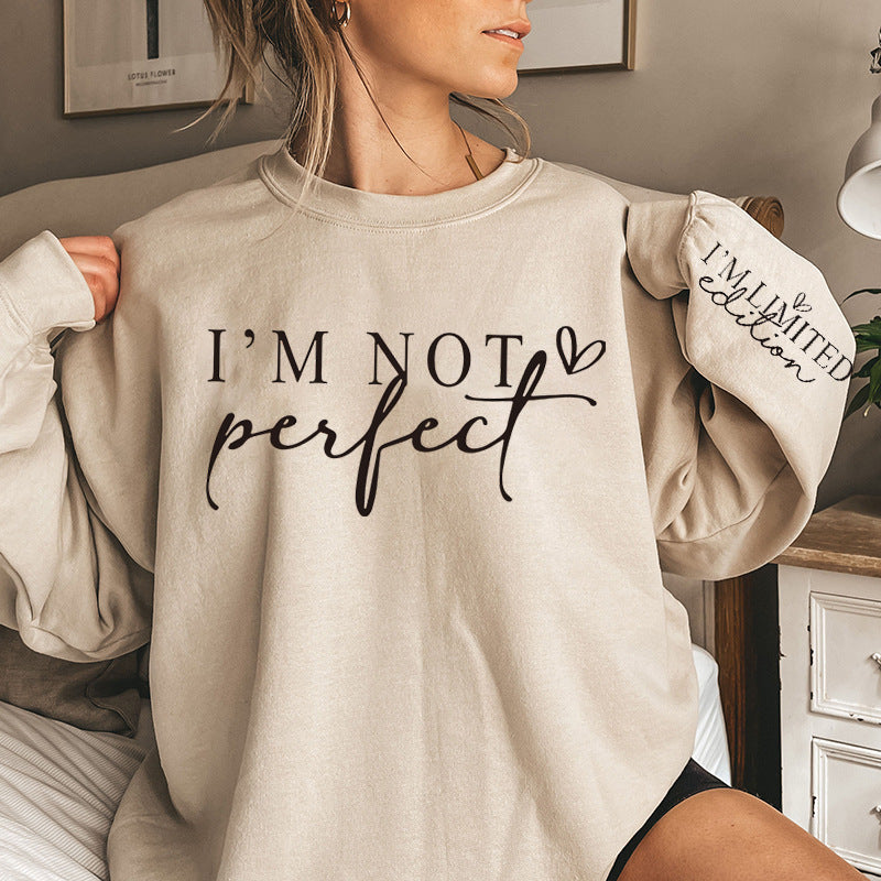 Women's Oversized Sweatshirt with Unique Statement Print Lune London