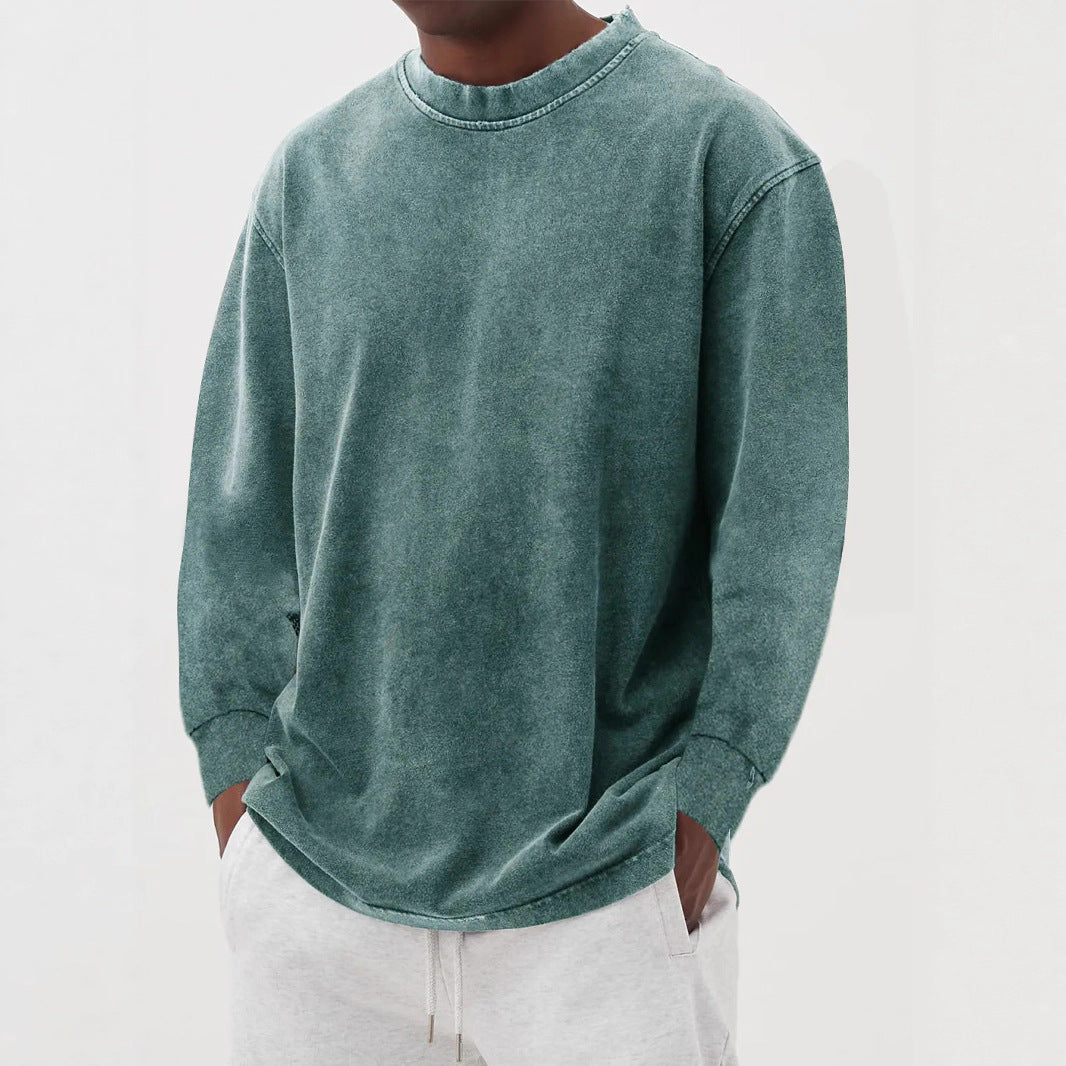 Casual oversized sweater for men in pleasant cotton blend Lune London