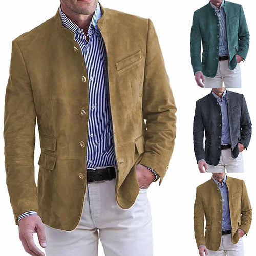 Elegant suede jacket for men Lune London