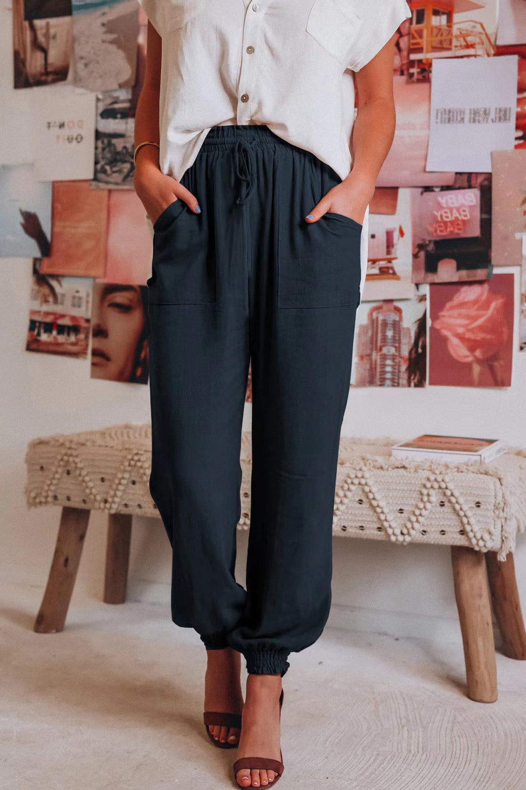 Ladies Comfortable and Elegant Leisure Pants Lune London