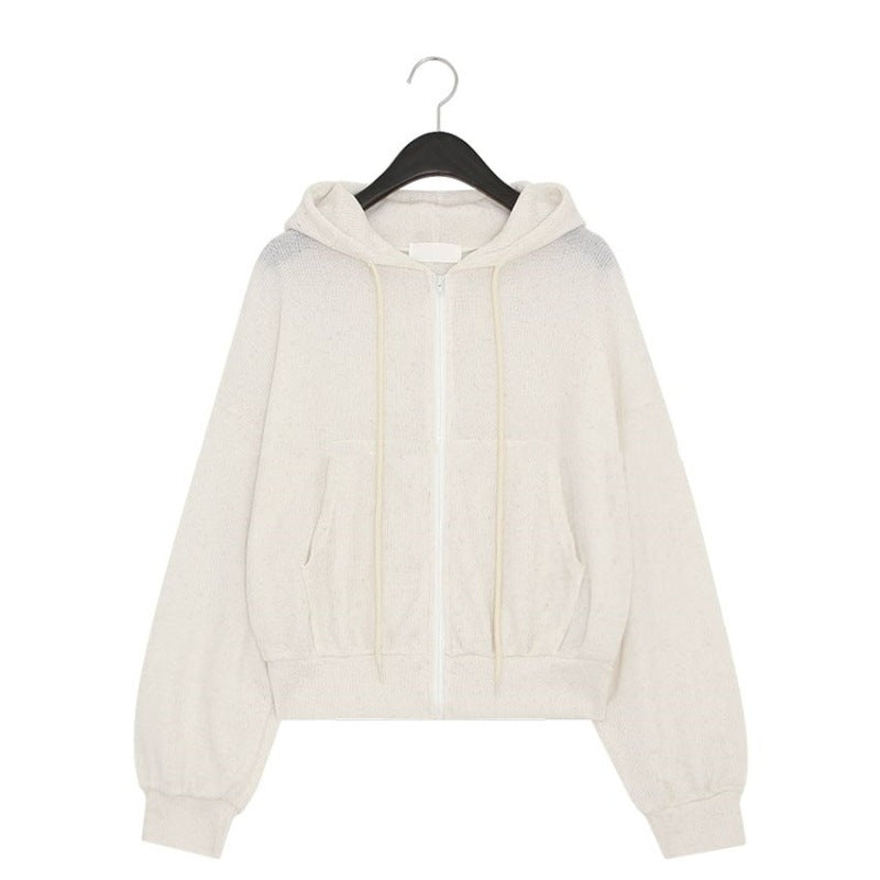 Women's sporty short jacket with full zip Chic & Stil