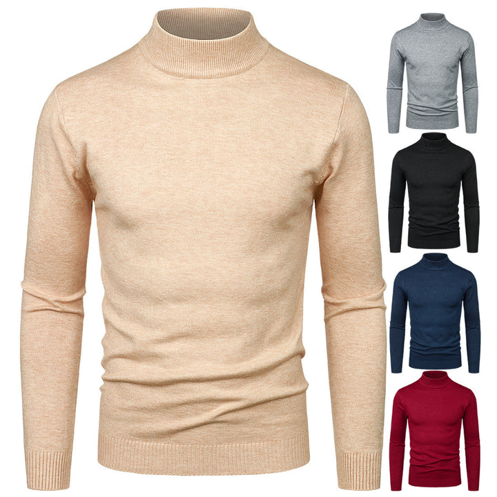 Men's high-quality fine cotton turtleneck sweater Lune London