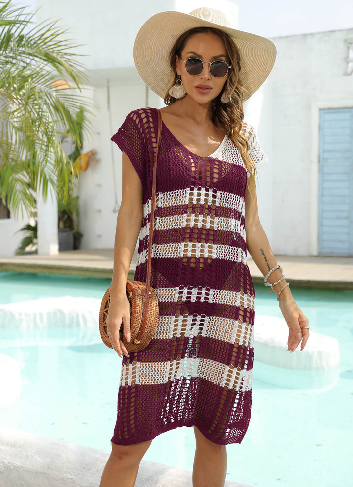 Women Stylish Crochet Cover Dress Lune London