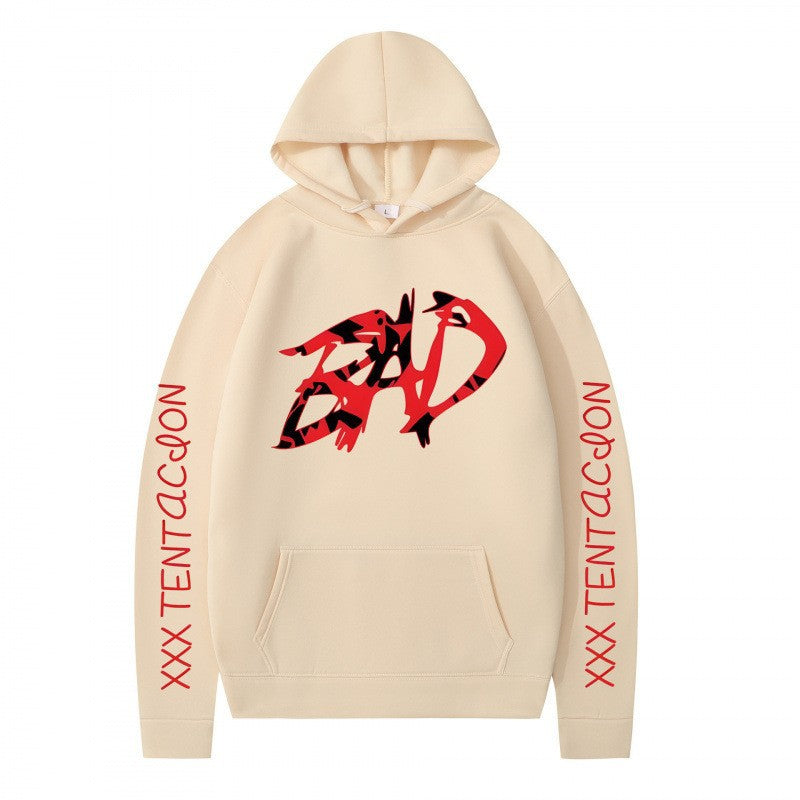 Women's hoodie with eye-catching graphic print and casual cut Chic & Stil