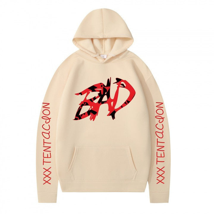 Women's hoodie with eye-catching graphic print and casual cut Chic & Stil