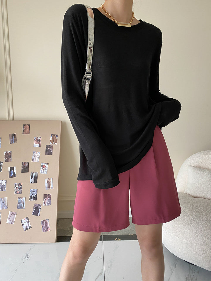 Women's Comfortable Denim Shorts with High Waist Chic & Stil