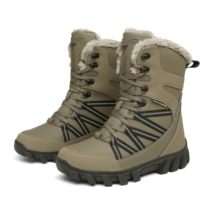 Winter hiking boots for women with insulated lining and non-slip sole Lune London