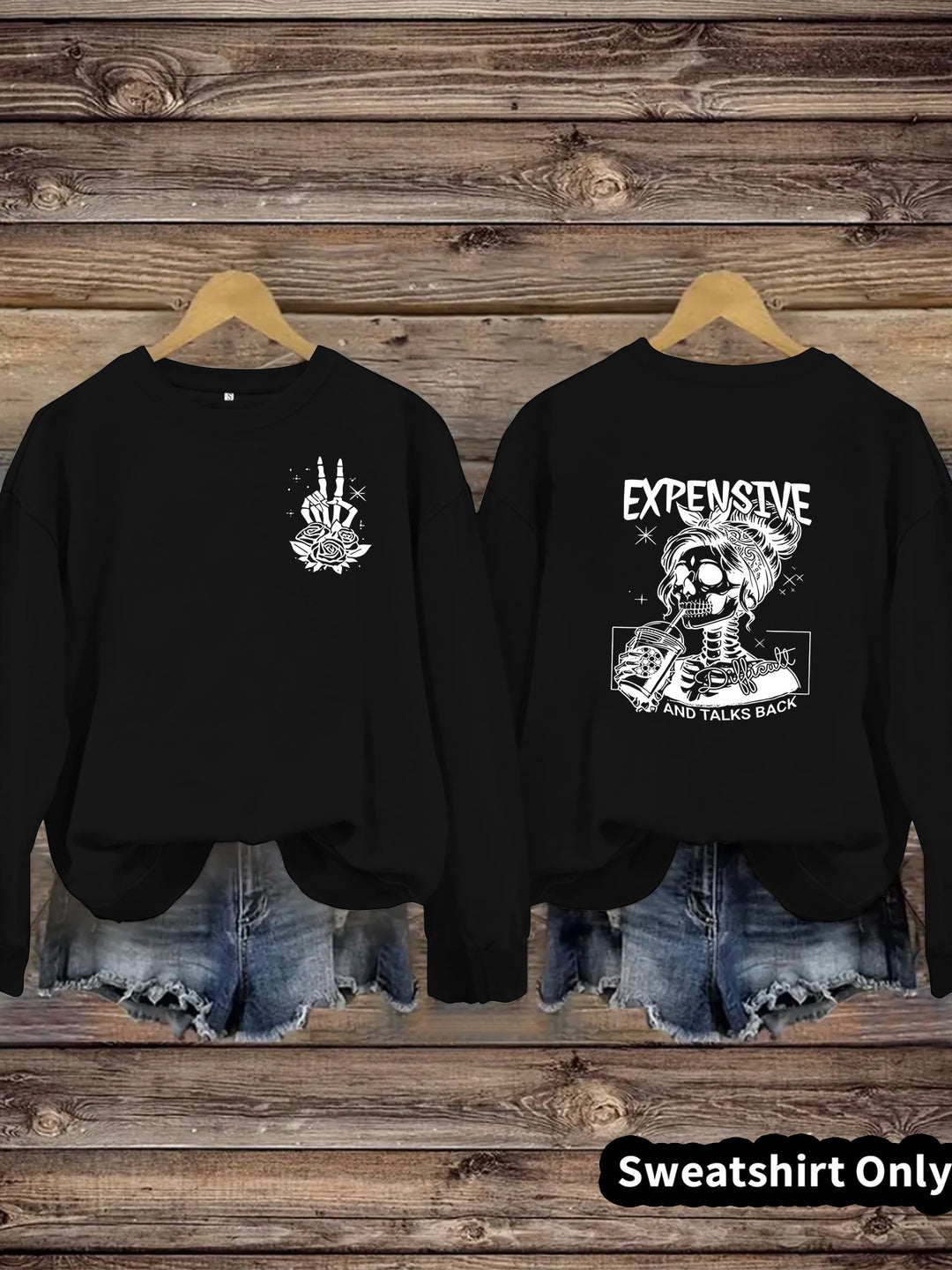 Sweatshirt femme avec design créatif et coupe décontractée Chic & Stil
