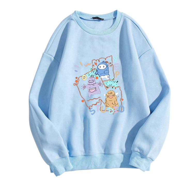 Women's casual sweatshirt with creative graphic design Chic & Stil