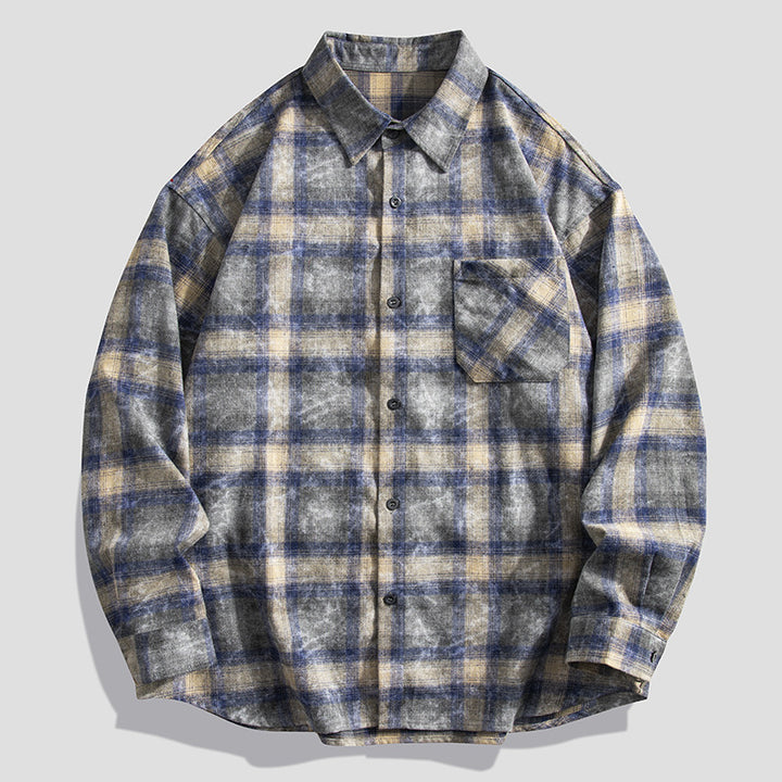 Casual plaid shirt for men Lune London