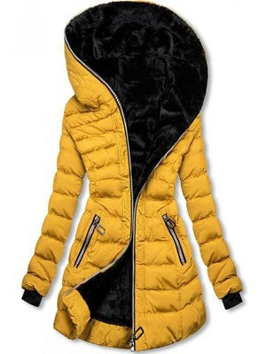 Quilted jacket for women with cozy lining and practical zipper Lune Londonl