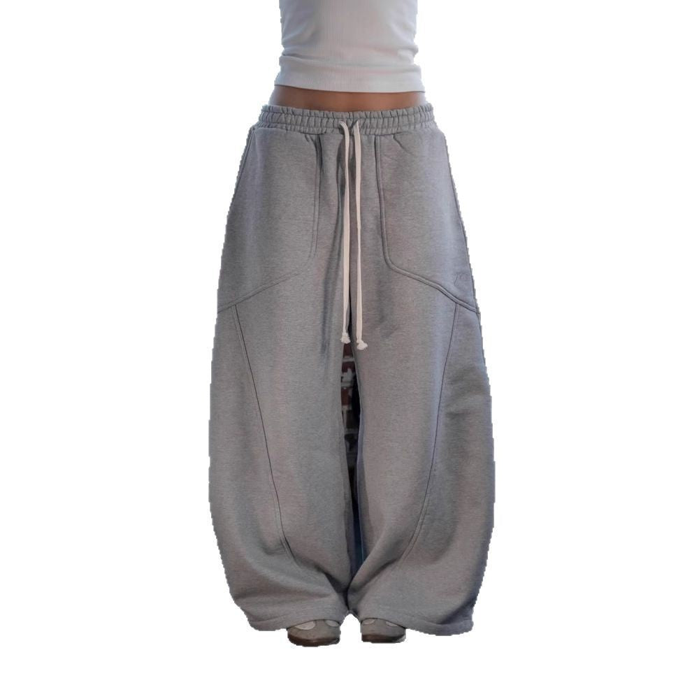 Men High Waist Relaxed Fit Jogging Pants Chic Und Stil