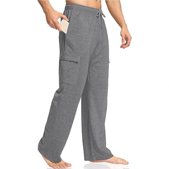 Men's cargo pants with practical side pockets Lune London