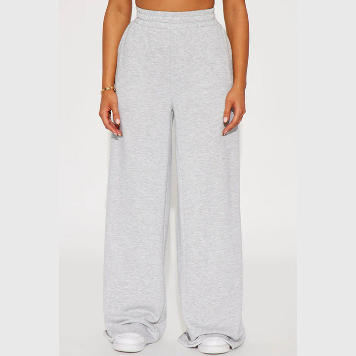 Loose-fitting leisure pants for women with elastic waistband Lune London