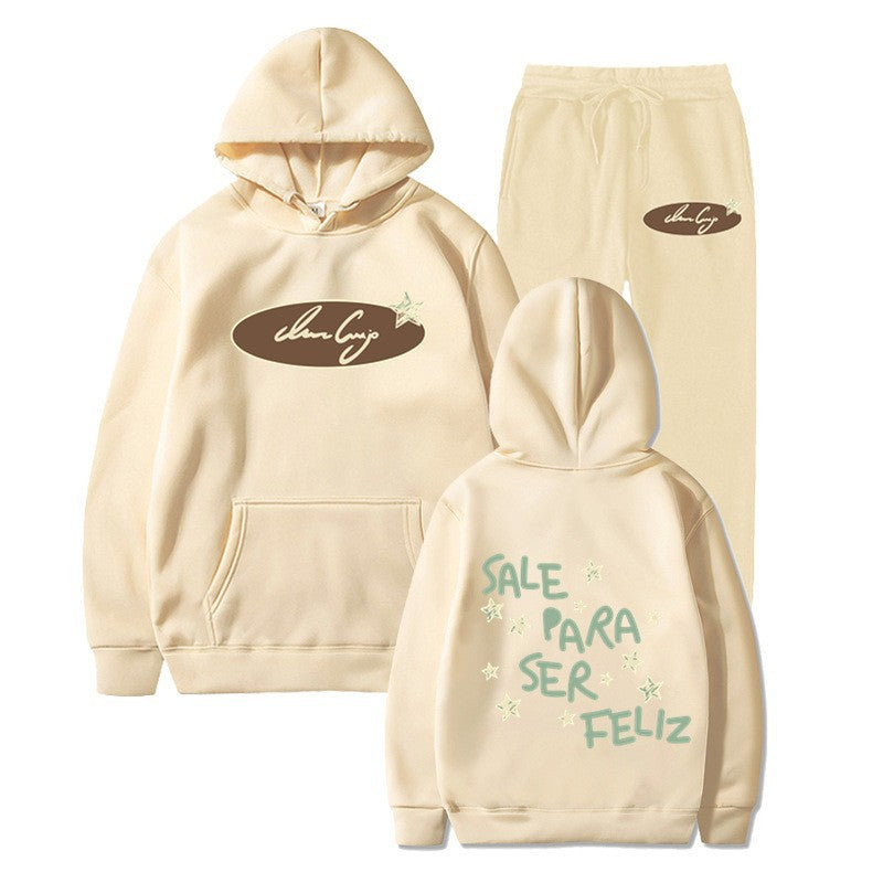 Women’s hoodie sweatshirt with inspiring lettering and casual cut Chic & Stil