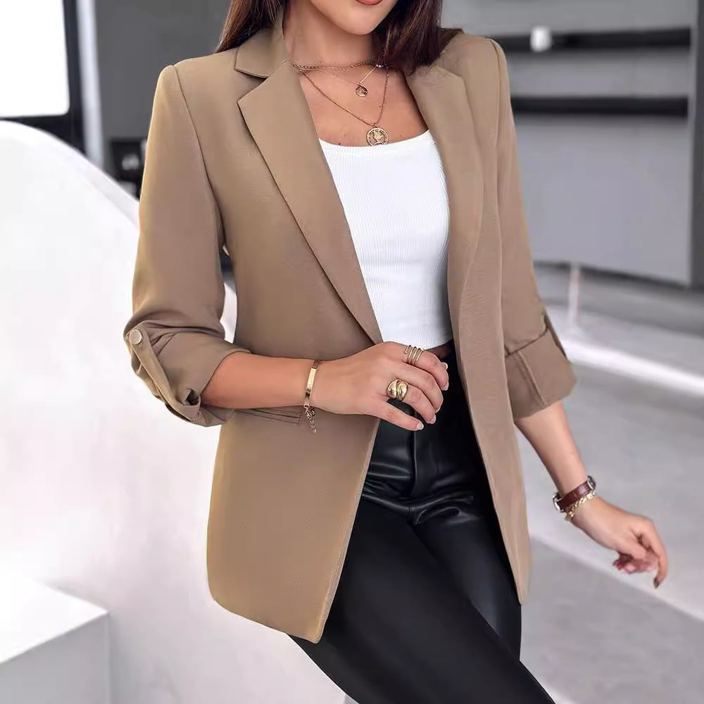 Trendy women's jacket with relaxed waist and elegant lapel Lune London