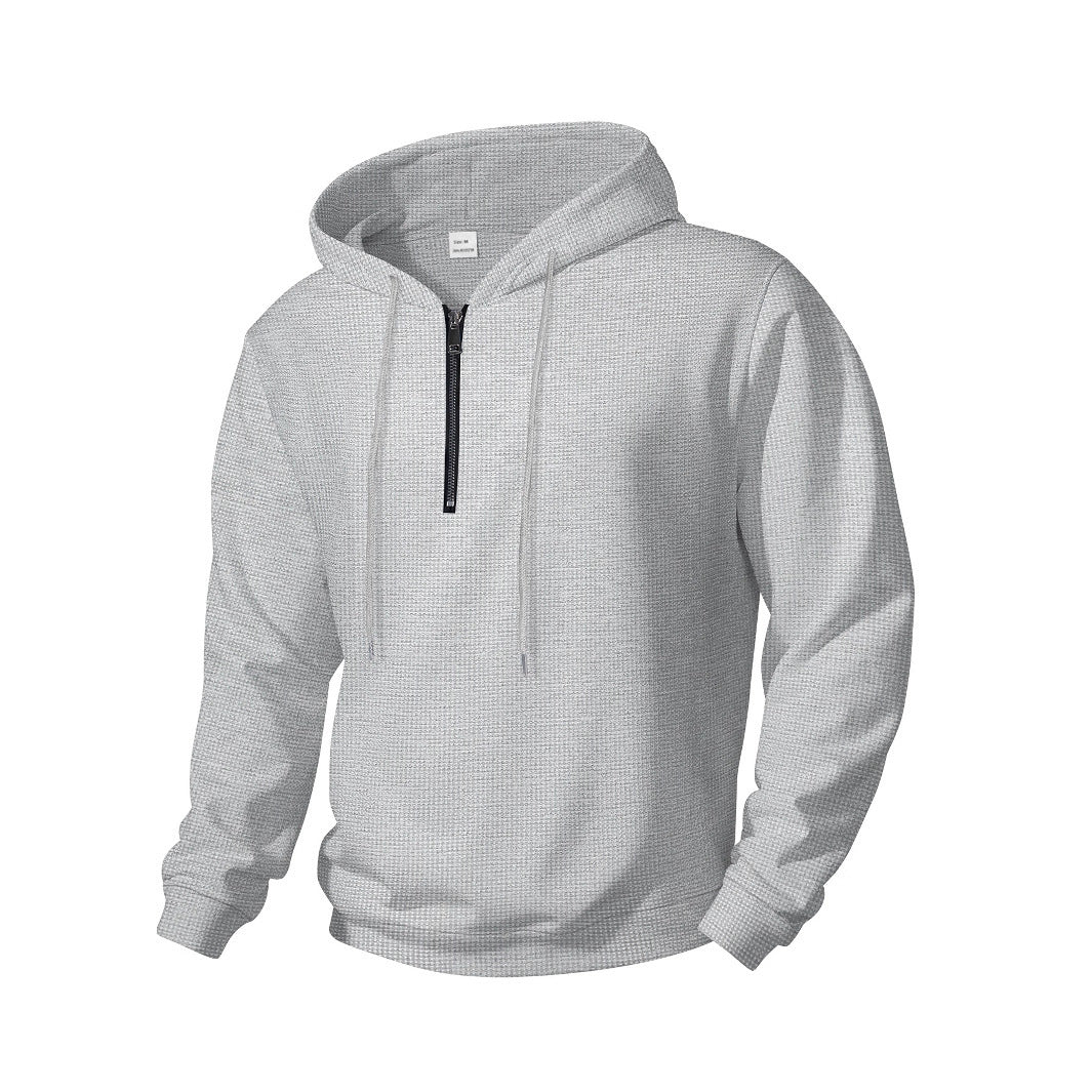 Men's sporty hoodie with innovative zipper and breathable fabric Lune London