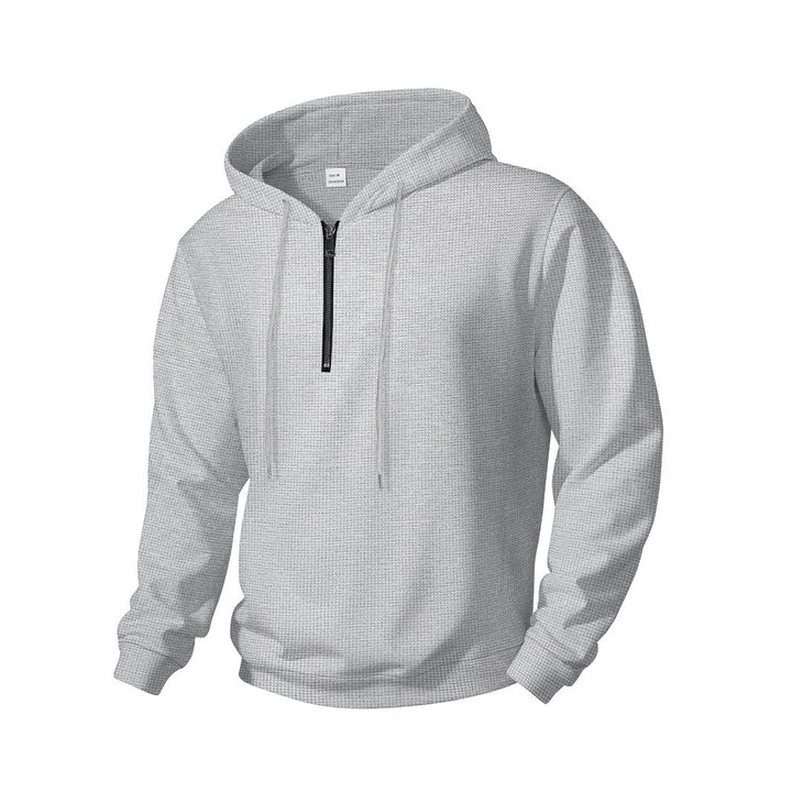 Men's sporty hoodie with innovative zipper and breathable fabric Lune London