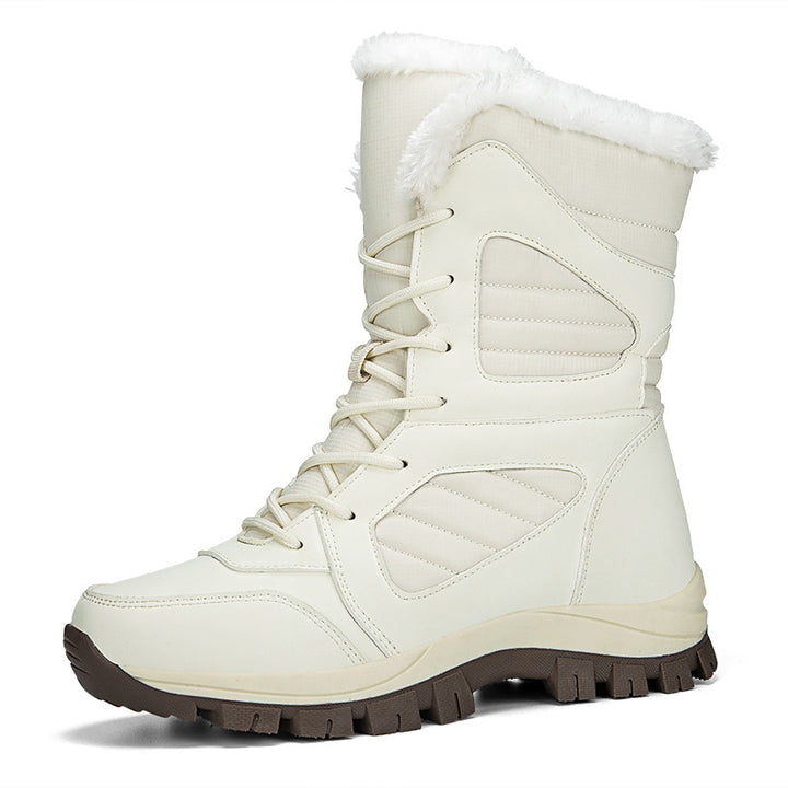 Warm winter boots for women with non-slip rubber sole Lune London