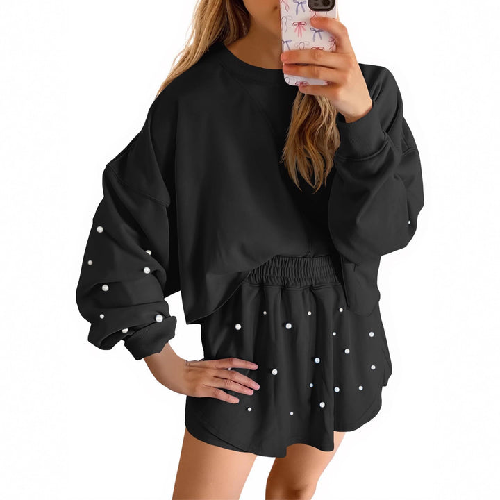 Ladies Sweatshirt and Skirt Sporty Set Lune London