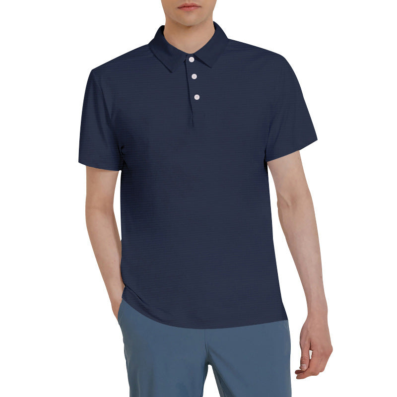 Men's polo shirt made of breathable material with Lune London structure