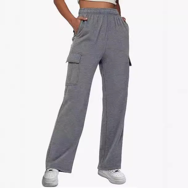 Women's casual cut cargo pants Lune London