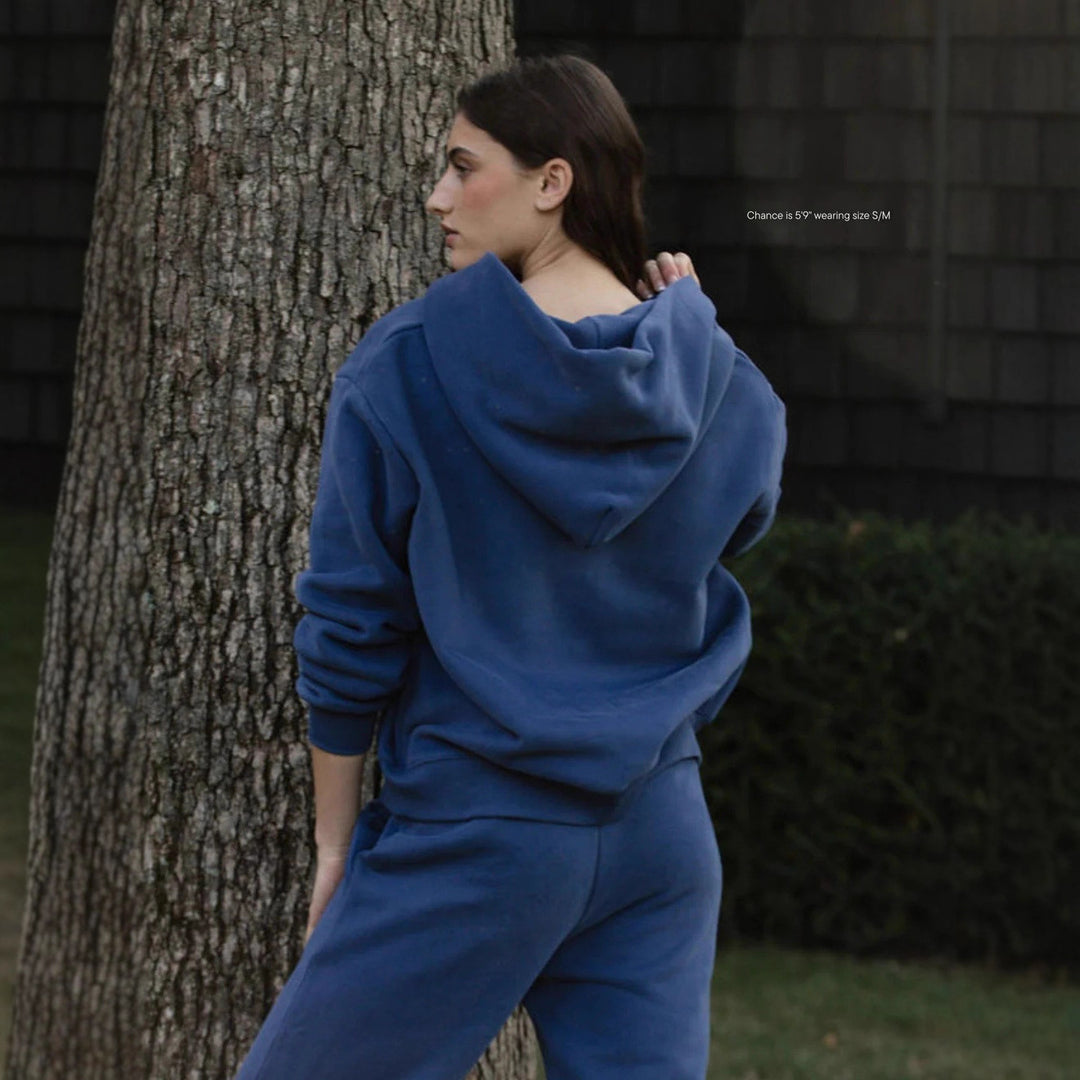 Women's hoodie with striking lettering and soft inner lining Lune London
