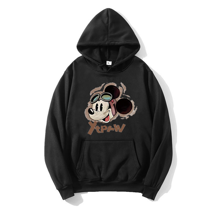 Women's hoodie with creative Mickey Mouse design Chic & Stil