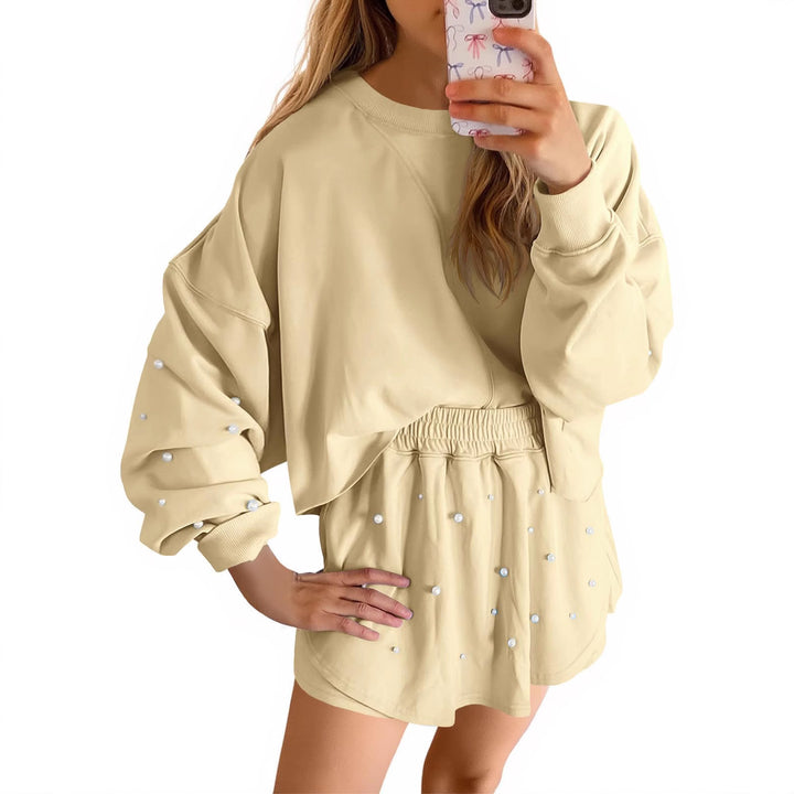 Ladies Sweatshirt and Skirt Sporty Set Lune London