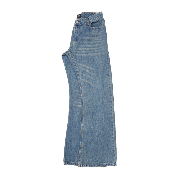 Women's wide leg jeans with an original Lune London design