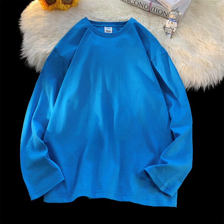 Casual long sleeve T-shirt for women in high-quality cotton Lune London