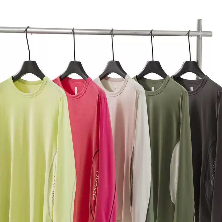 Veste longue à manches longues pour femmes avec gestion innovante de l'humidité Chic & Stil