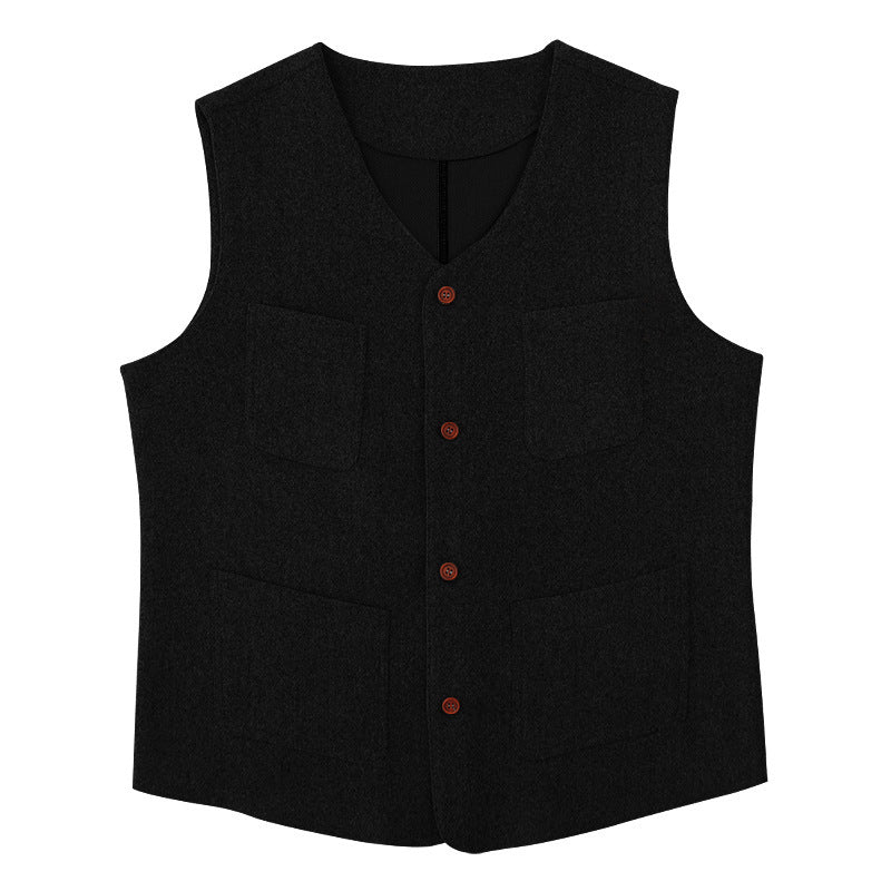 Multifunctional men's vest with practical pockets Lune London