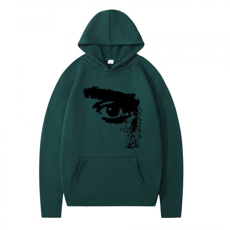 Women’s hoodie with modern, artistic print Chic & Stil