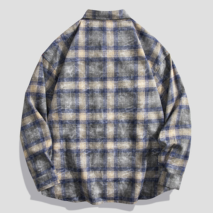 Casual plaid shirt for men Lune London
