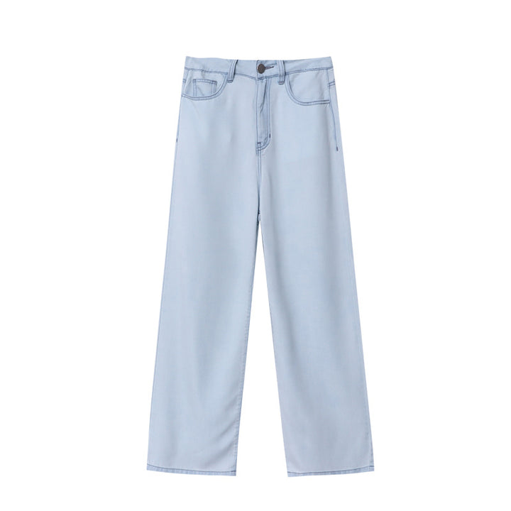 Women's wide jeans with high waist and casual cut Chic & Stil