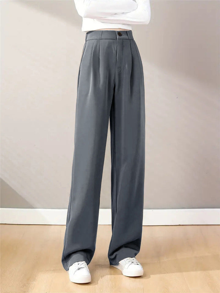 Lune London | Women's wide high-waisted trousers