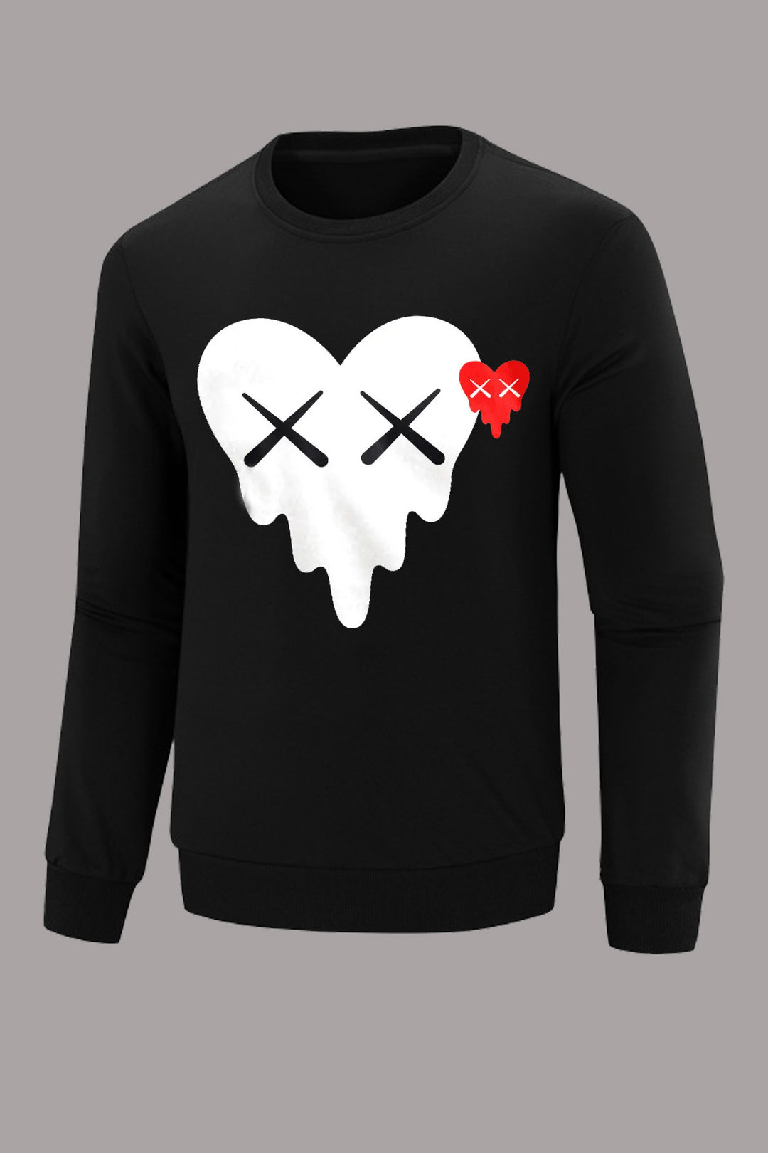 Men's sweatshirt with creative heart graphic Lune London