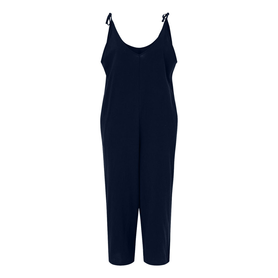Ladies Leisure Spaghetti Strap Overall Lune London