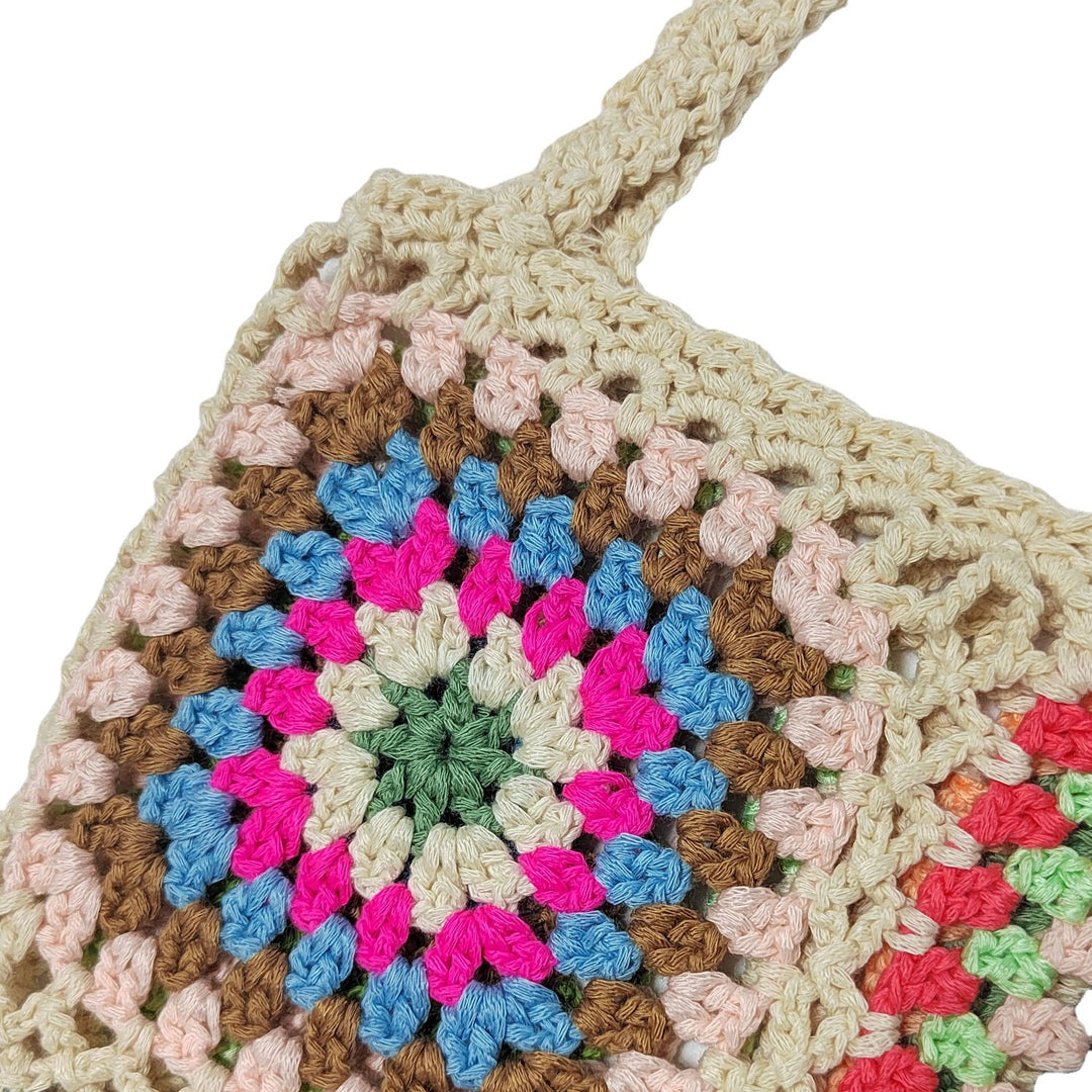 Handmade crochet tote bag for women Lune London