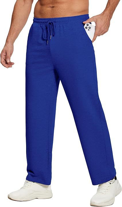 Comfortable sports pants for men with elastic waist and side pockets Lune London