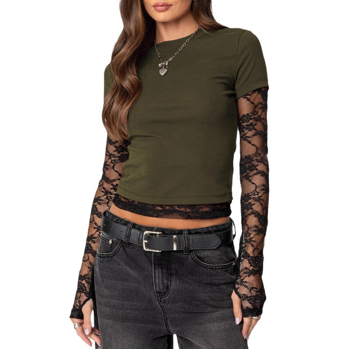 Lune London Lace Sleeve Women’s Top