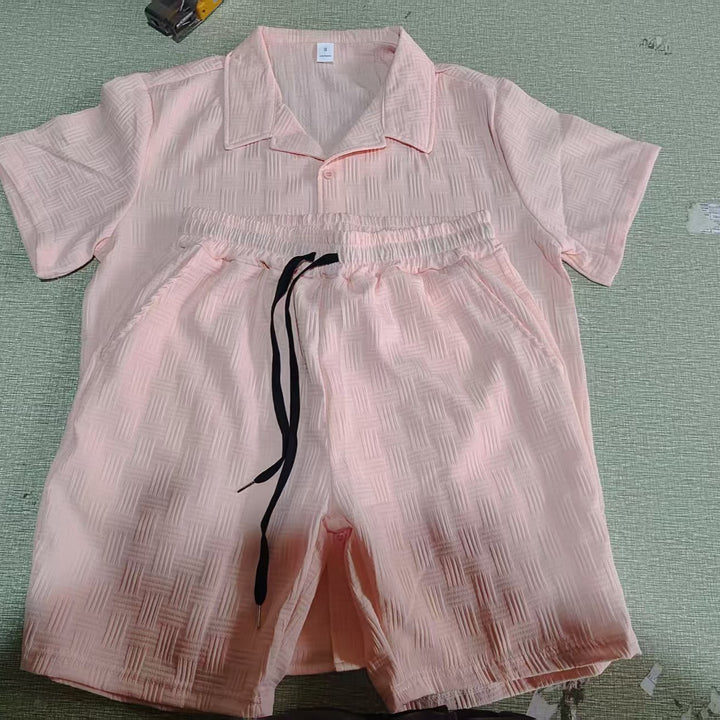 Men's Structured Short Sleeve Beach Outfit Lune London