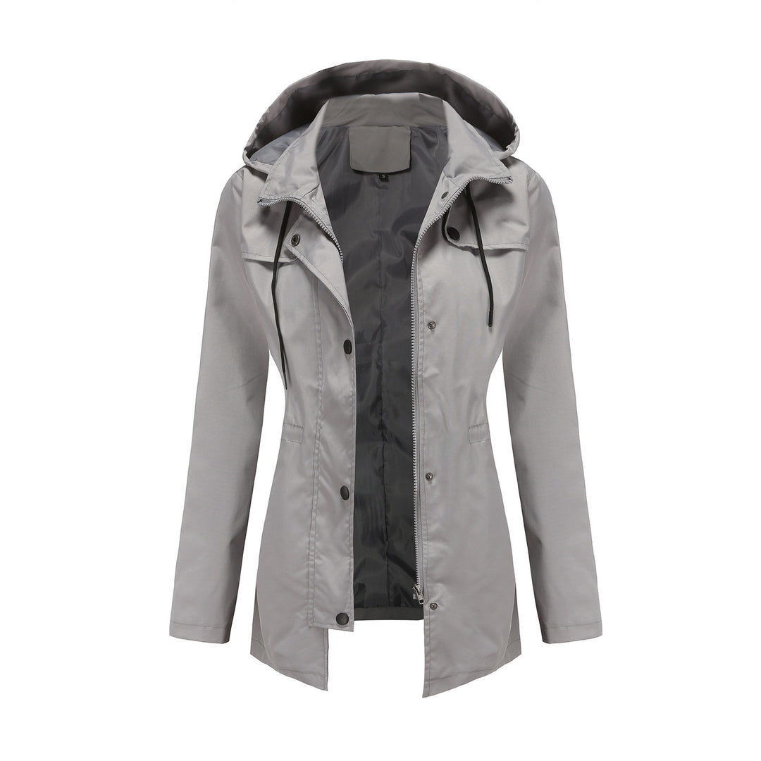 Waterproof leisure jacket for women with adjustable hood Lune London