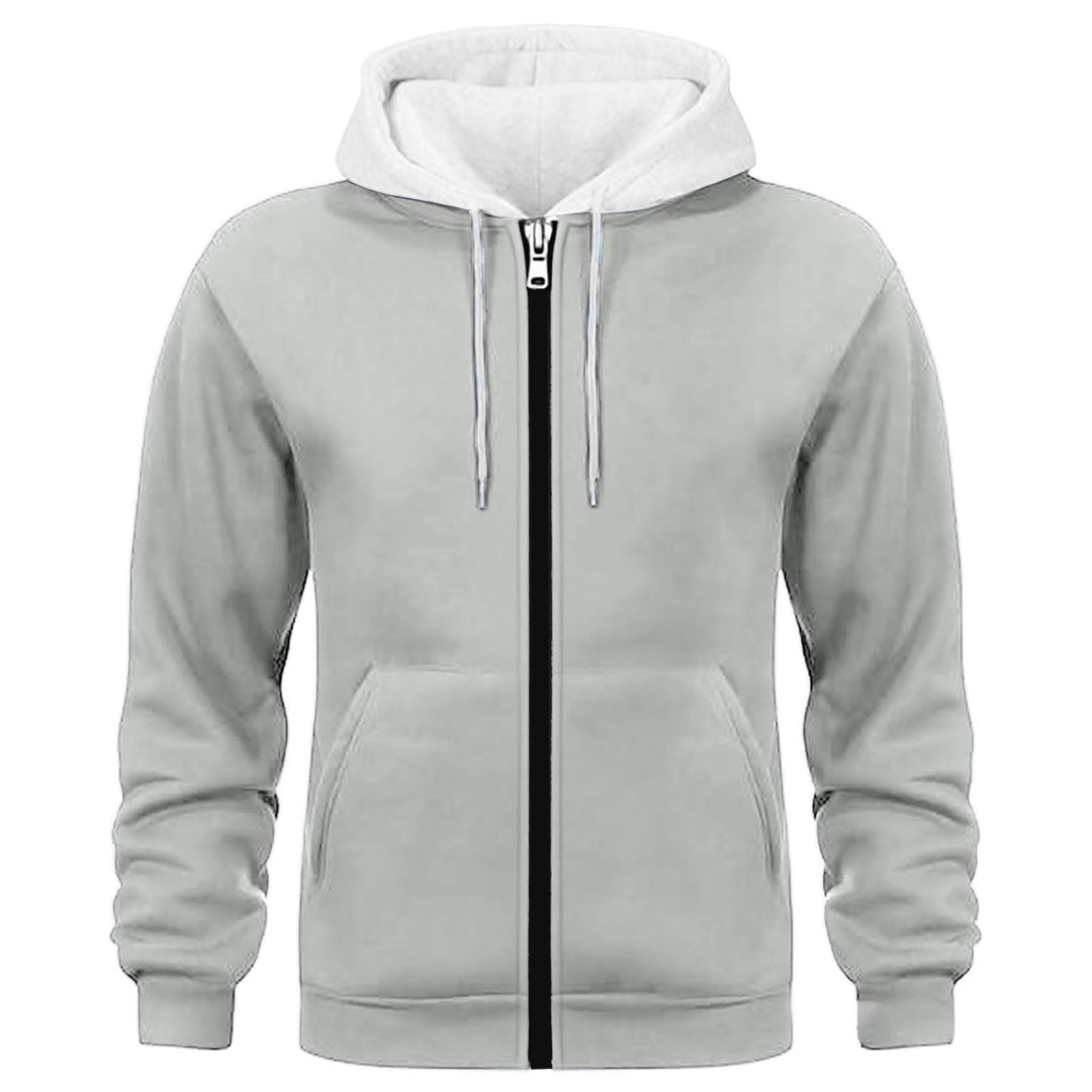 Sporty hooded jacket for men with an innovative treatment of the inner lining Lune London