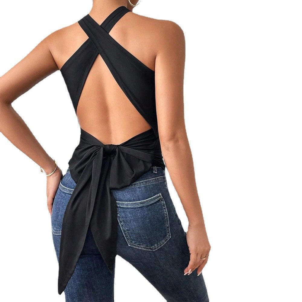 Body for women with an elegant crossed neckline and a fitted silhouette Chic & Stil