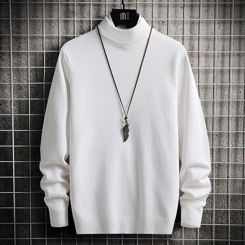 Men's turtleneck sweater in soft knitted quality Lune London