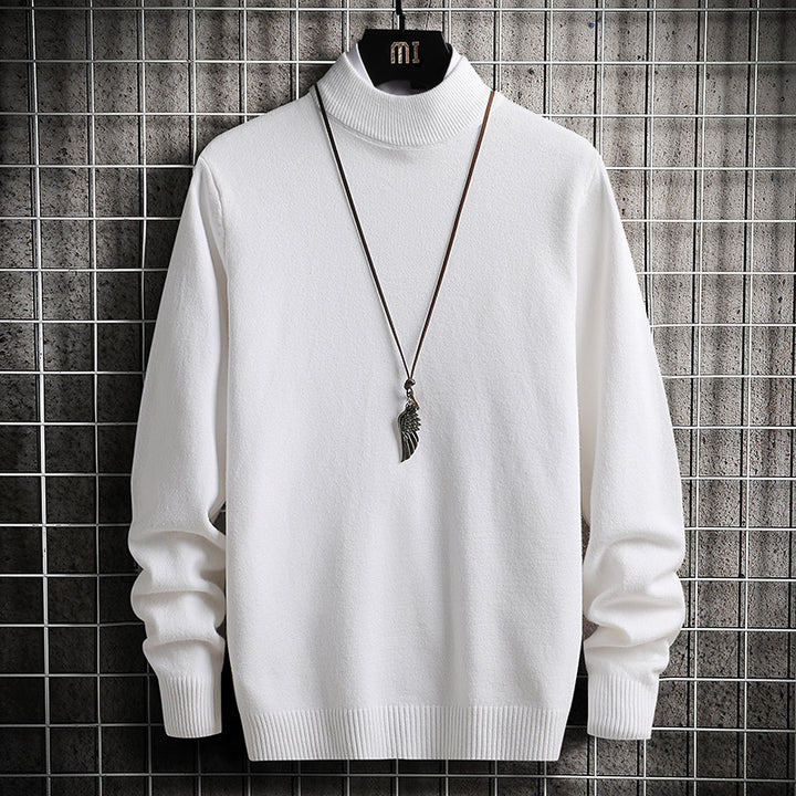 Men's turtleneck sweater in soft knitted quality Lune London