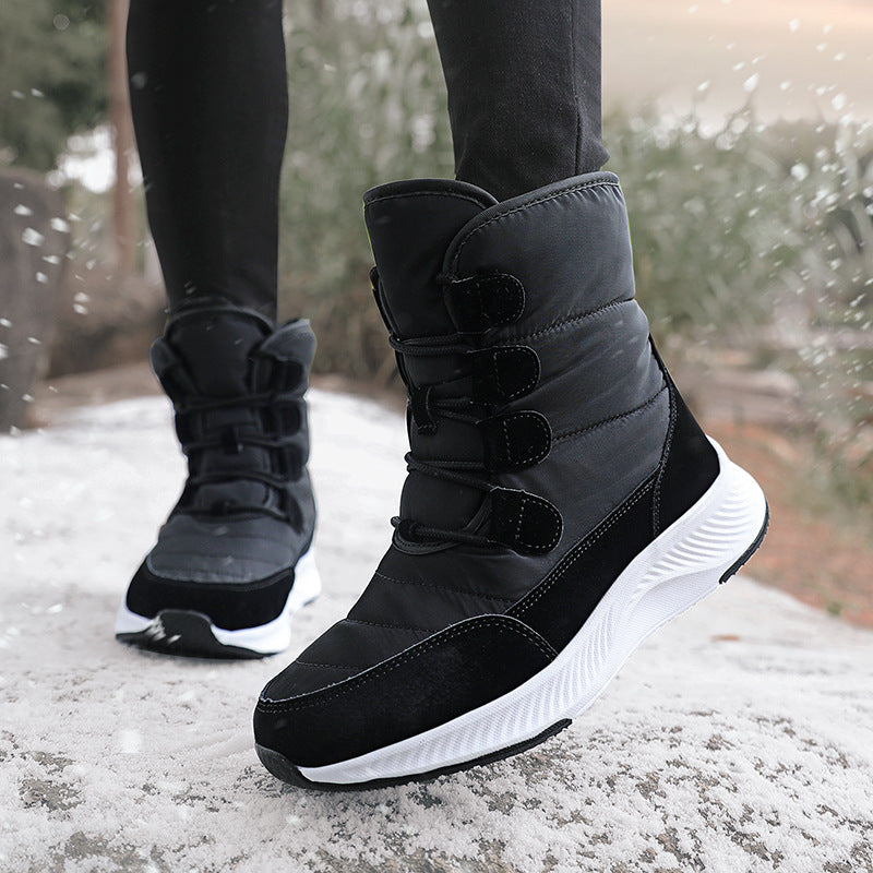 Winter boots for women lined with non-slip sole and quick-drying surface coating Lune London